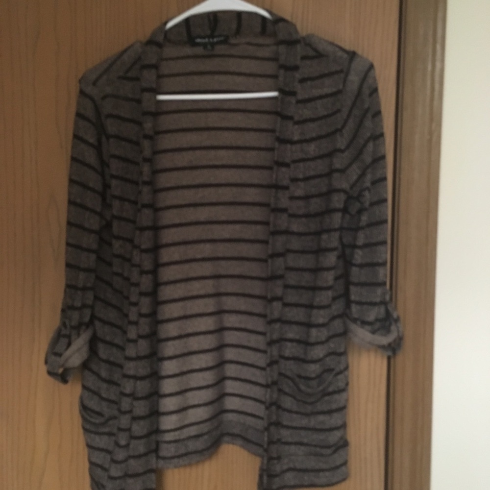 Striped cardigan
